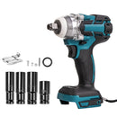 18V-68V Electric Impact Wrench Rechargeable 1/2 Socket Wrench Cordless Without Battery For Makita 18v Battery DTW285ZOld battery
