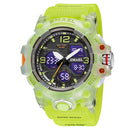 Sport Watch Military Watch For Men Alarm Clock Stopwatch LED Digital Back Light Dual Time Display 8008 Men&