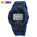 SKMEI Multifunctional Digital Sport Watch Men 2 Time Count Down Mens Wristwatches Fashion Retro Male Watches reloj hombre 1628