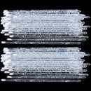 Crystal Disposable Eyelash Brushes Swab Microbrushes Eyelash Extension Tools Individual Eyelashes Removing Tools Applicators