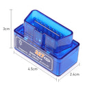 New OBD V2.1 Mini ELM327 OBD2 Bluetooth Auto Scanner OBDII 2 Car ELM 327 Tester Diagnostic Tool For Android Windows Symbian