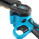 6 Inch Handheld Electric Saw.2PCS Lithium Battery with Indicator.Portable Mini Pruning Chainsaw Garden Woodworking Cutting Tool