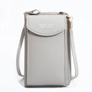 Fashion Cellphone Shoulder Bag Women PU Leather Crossbody Bag 2022 New Handbag Card Holder Messenger Bag Flap Wallet