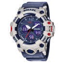 Sport Watch Military Watch For Men Alarm Clock Stopwatch LED Digital Back Light Dual Time Display 8008 Men&