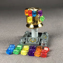 Single MOC Super Heroes Figures Accessories Model Bricks Kits Infinite Gloves Energy Gems Building Blocks DIY Toys For Children