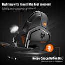 NUBWO G06 2.4G Wireless Gaming Headset 3.5mm Wired Sport Earphone Over Ear Headset Noise Reduction with Mic for PS5 PS4 Laptop