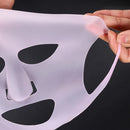 Silicone Face Mask Reusable Moisturizing Lifting Firming Anti Wrinkle V Shape Face Firming Gel Sheet Mask Ear Fixed Skin Care