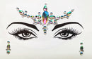 3D Sexy face tattoo stickers Temporary tattoos glitter fake tattoo rhinestones for woman Party face Jewels tatoo