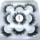 2022 New 5 pairs natural false eyelashes fake lashes long makeup 3d mink lashes eyelash extension mink eyelashes short eyelashes