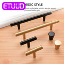 Modern Cabinet Shoe Rack Pull Simple Style Furniture Bedroom Closet Drawer Handle Aluminum Alloy, Gold Locker Wine Cabinet Knob