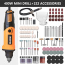 HILDA Electric Drill Mini Engraver Rotary Tool 400W Mini Drill 6 Position Rotary Tools Mini Grinding Machine