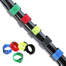 5/10/20pcs Fishing Rod Tie Holder Strap Suspender Fastener Hook Loop Ties Belt Fishing Rod Strapping Wrap Band Outdoor Fish Tool