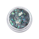 1Pcs Glitter Glam Eye Sparkly Glitter Hair Shimmer Gel Flash Heart Loose Sequins Glitter Eyeshadow Party Face Body Decoration
