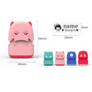 Baby Name Stamp Custom-made DIY Gift for Children Seal Student Clothes Chapter Not Easy to Fade Security Cute Monsters Toy