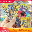 English Language Version Pokemon Cards 50-300Pcs Pokemon Cartas 300 V MAX 300 GX Children Battle Game Tag Team Shining Vmax TOMY