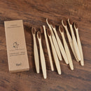 10PCS Colorful Toothbrush Natural Bamboo Tooth Brush Set Soft Bristle Charcoal Teeth Eco Bamboo Toothbrushes Dental Oral Care