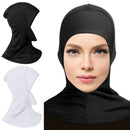 Muslim Underscarf Women Modal Hijab Cap Adjustable Muslim Stretchy Turban Full Cover Shawl Cap Full Neck Coverage for Lady