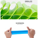 Yoga Pilates Stretch Resistance Band Exercise Fitness Band Training Elastic Exercise Fitness Rubber 150cm natural rubber Gym