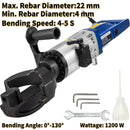 VEVOR Handheld Electric Hydraulic Rebar Steel Bender 800W 1200W 1500W 110V W/ Copper Motor for Builders Contractors Manufacturer