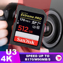 SanDisk Ultra Original SD card 8GB 16GB 32GB SDHC 64GB 128GB 256GB SDXC Class10 Memory Card C10 R80mb/s USH-1 Support for Camera