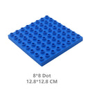 5 Sizes Big Building Plastic Blocks Base Plates Assembly Figures Comptatible Large Bricks Classic Baseplates Children Kids Toys