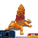 Animals Figures Dinosaurs Tiger Shark Wolf Monkey Giraffe Dinosaur Figure Model Building Blocks Toys for Children Kids Gifts