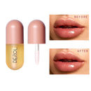 Day Night Instant Volume Lip Plumper Oil Clear Lasting Nourishing Repairing Reduce Lip Fine Line Care Lip Sexy Beauty Cosmetic