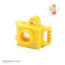 Big Size Action Figures City Princess Policemen Family Building Block Doll Character Accessory Toys Assembly Children Kids Gift