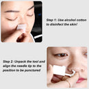 1 pc Disposable Painless Ear Piercing Nose Studs Piercing Gun Healthy Sterile Puncture Tool for Earrings Ear Piercing Gun