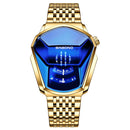 New Arrival Watch Men Waterproof Creative Wrist Watch For Male Clock Men Watch Relgio Masculino Gold Stainless Steel Wristwatch