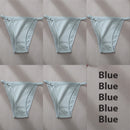 5PCS/Set Sexy Underwear Cotton Panties Women Lingerie Female Underpants Hoop Design Waistband Briefs Intimate Bikini Panty Woman
