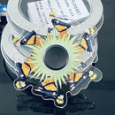 Dynamic Spinner Fidget Toys Animated Pikachu Sasuke Jiraiya Hatake Kakashi Nezuko Jouet Anti Stress Enfant Toy