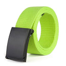 Men Belt 2020 Fashion Unisex Army Tactical Waist Belt Jeans Male Casual Luxury Canvas Webbing Waistband Ceinture Femme