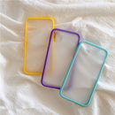 Solid Colors Silicone Shock Proof Phone Case For iPhone 11 Pro Max XR XS Max 6S 8 7 Plus
