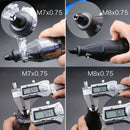 1pcs Mini Multifunctional Multi M7/M8 Keyless Drill Chuck For Rotary Tools M8X0.75 Quick Change Three-Jaw Drill Chuck