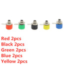 10Pcs/set Male Female J072 4mm Banana Plug Male And Female To Insert Connector Banana Pin DIY Model