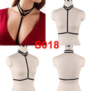 Pentagram Harness For Women Cheapest Garter Belt Erotic Goth Accessories Bondage Cupless Bra Festival Clothes Rave Sexy Lingerie