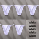 5PCS/Set Sexy Underwear Cotton Panties Women Lingerie Female Underpants Hoop Design Waistband Briefs Intimate Bikini Panty Woman