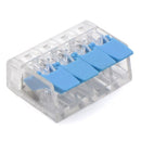 (30&50Pieces) Lever Nuts-3 New style compact Splicing Connectors Quick Disconnect Wire Connectors AWG 24-12