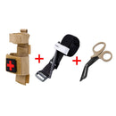Tactical CAT Tourniquet & Trauma Medical Shear,Tourniquet Bag,MOLLE Pouch Duty Belt Loop for First aid kit,fast hemostasis