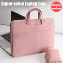 Laptop Bag 13.3 15.6 14 inch Waterproof Notebook Bag Sleeve For Macbook Case M1 Air Pro 13 15 Huawei Shoulder Handbag Briefcase