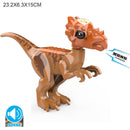 Jurassic World 2 Brutal Raptor Building Blocks Dinosaur Bricks Tyrannosaurus Indominus I-Rex Assemble Dino Kids Toys