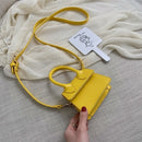 Mini Small Square bag 2021 Fashion New Quality PU Leather Women&