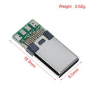 10PCS USB 3.1 Type-C Connector 12 24 Pins Female/Male Socket Receptacle Adapter to Solder Wire & Cable 24 Pins Support PCB Board