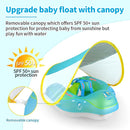 New Upgrades Baby Swimming Float Inflatable Infant Floating Kids Swim Ring Circle Bathing Summer Toys Toddler Rings