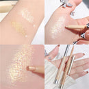 Glitter Eyeshadow Pen Pearlescent Matte Diamond Eyeliner Pen Waterproof Highlight Brighten Silkworm Makeup Pencil Shiny Eyelids