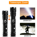 Drop Shipping xhp50.3most powerful flashlight 5 Modes usb Zoom led torch xhp50 18650 or 26650 battery Best Camping, Outdoor