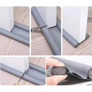 Waterproof Seal Strip Draught Excluder Stopper Door Bottom Guard Double 92/93/95/96*10cm Silicone Rubber Dustproof Soundproof