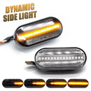 Sequential Turn Signal LED Side Light Turn Repeater Mirror Lamp For Volkswagen VW Bora Golf 3 4 Passat 3BG Polo SB6 SEAT Ibiza