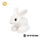 Original Big Size Assemble Building Blocks Accessory Toys For Children Compatible Big Size Animals Sets Zoo Bricks Baby Gifts